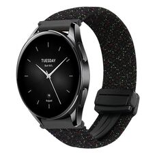 For Xiaomi Watch S2 22mm Magnetic Buckle Braided Watch Band(Starlight Colorful)