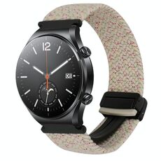 Per Xiaomi Watch S1 22mm cinturino per orologio con fibbia magnetica intrecciata (Starlight)