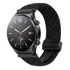 Per Xiaomi Watch S1 22mm Cinturino per orologio intrecciato con fibbia magnetica (Starlight Colorful)