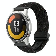 Per Xiaomi Watch Color 2 22mm Cinturino per orologio intrecciato con fibbia magnetica (Starlight Colorful)