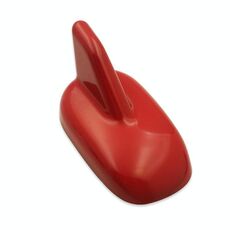 Antenna modificata a pinna di squalo per auto con ricezione del segnale, colore: rosso