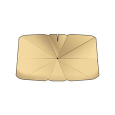 Parabrezza auto protezione solare in titanio isolamento termico ombrellone (piccolo oro 9958)