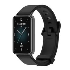 Per Honor Band 9 MIJOBS Cinturino in silicone tinta unita (nero)