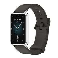 Per Honor Band 9 MIJOBS cinturino in silicone tinta unita (argento verde kaki)