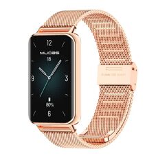 Per Honor Band 9 MIJOBS Milan Buckle Cinturino in acciaio inossidabile (oro rosa)