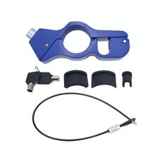 Blocco freno antifurto per motocicletta (blu)