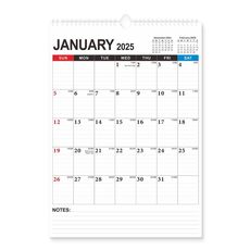 Calendario inglese, conto alla rovescia, calendario da tavolo per appunti (gennaio 2025-giugno 2026 minimalista)