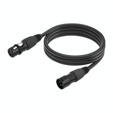 Cavo audio JC1015 XLR 3 pin maschio-femmina, lunghezza: 10 m (nero)