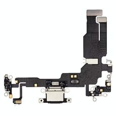 Per iPhone 15 Plus Cavo flessibile porta di ricarica originale (nero)