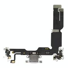 Per iPhone 15 Plus Cavo flessibile porta di ricarica originale (bianco)
