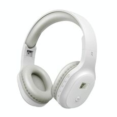 A8 Versione di ricarica Display digitale portatile Cuffie FM (bianco)