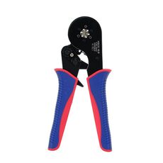 Pinza per crimpatura terminale europea tipo tubo filo (HCS8 16-6 blu rosso)