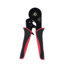 Pinza per crimpatura terminale europea tipo tubo filo (HCS8 16-6 rosso nero)