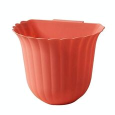 Cestino multifunzionale da cucina sospeso Cestino per la spazzatura da tavolo con fiori per la casa (rosa)