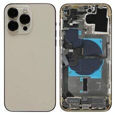 For iPhone 14 Pro Max Battery Back Cover Assembly, Version:China Version(Gold)