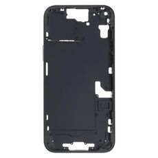Per iPhone 15 Plus Cornice centrale con tasti laterali + vassoio per carte, versione: versione cinese (nero)