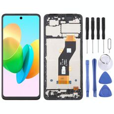 Per Tecno Spark 20C BG7n OEM LCD Screen Digitizer Assembly completo con telaio