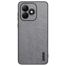 Custodia antiurto in pelle per telefono Honor X60i Tree Bark (bianca)