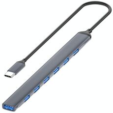 ADS-303C 7 porte USB 3.0 HUB Docking Station per laptop / tablet / PC, porta di tipo C