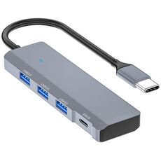 ADS-309C Type-C + 3 x docking station HUB USB 3.0, porta Type-C