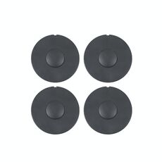 Per Tesla Model 3 2024 4 pezzi/set di accessori per la modifica del coprimozzo (nero opaco)