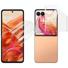 Per Motorola Razr 50 Ultra / Razr+ 2024 imak 4a generazione pellicola protettiva idrogel per schermo, schermo principale + secondo schermo 1 set