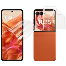 Per Motorola Razr 50 / Razr 2024 imak 4a generazione pellicola protettiva idrogel per schermo, schermo principale + secondo schermo 1 set