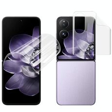 Per Xiaomi Mix Flip imak 4a generazione Pellicola protettiva idrogel per schermo, schermo principale + secondo schermo 1 set