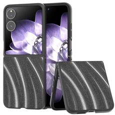 Per Xiaomi Mix Flip Custodia protettiva per telefono con motivo galattico (grigio)