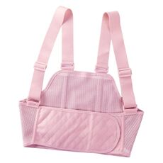 Fascia addominale traspirante per maternità e supporto prenatale, taglia: XL (rosa)