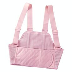 Fascia addominale traspirante per maternità e supporto prenatale, taglia: XXL (rosa)