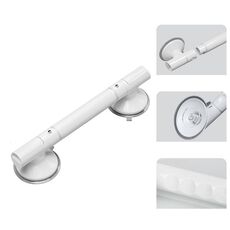 Maniglie per doccia resistenti e separate per anziani con ventosa luminosa da 45 cm