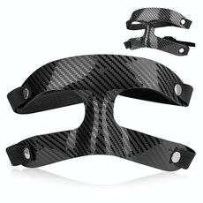Maschera protettiva per il naso, per la parte superiore del viso, per basket, traspirante (fibbia doppia regolabile nera)