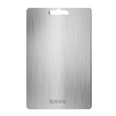 316 46x30cm Tagliere Antibatterico Antimuffa in Acciaio Inox Tagliere Spessito per Cucina Domestica