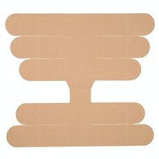 Cerotto muscolare pre-segnato per protezione caviglia polso nastro elastico sagomato (colore pelle)
