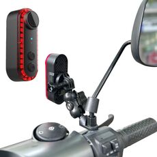 Luce posteriore per bicicletta con telecamera WiFi 1080P, impermeabile, per ciclismo, specifiche: supporto per specchietto retrovisore