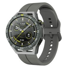 Per Huawei Watch GT 3 SE cinturino in silicone da 22 mm (grigio scuro)