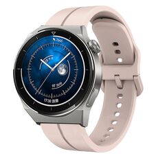 Per Huawei Watch GT3 Pro 46mm 22mm cinturino in silicone con cinturino (rosa)