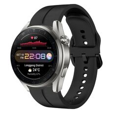 Per Huawei Watch 3 Pro Nuovo cinturino in silicone da 22 mm (nero)