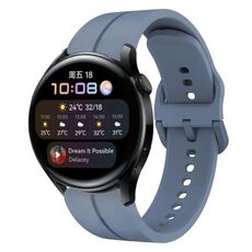 Per Huawei Watch 3 cinturino in silicone da 22 mm con cinturino (blu)