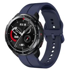 Cinturino in silicone per orologio Honor Watch GS Pro da 22 mm (blu navy)