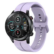 Per Honor Magic Watch 2 46mm 22mm Cinturino in silicone con cinturino (viola)