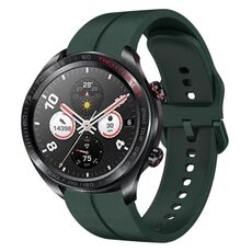 Cinturino per orologio in silicone For Honor Watch Dream da 22 mm (verde scuro)