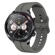 Cinturino per orologio in silicone For Honor Watch Dream da 22 mm (grigio scuro)