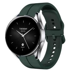 Per Xiaomi MI Watch S2 Cinturino in silicone da 22 mm con cinturino (verde scuro)