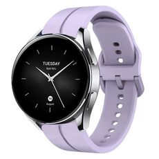 Per Xiaomi MI Watch S2 Cinturino in silicone da 22 mm con cinturino (viola)