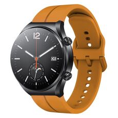 Per Xiaomi MI Watch S1 cinturino in silicone da 22 mm con cinturino (giallo ambra)