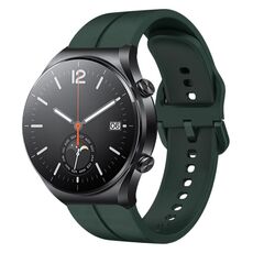 Per Xiaomi MI Watch S1 cinturino in silicone da 22 mm con cinturino (verde scuro)
