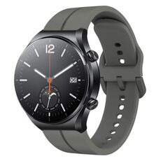 Per Xiaomi MI Watch S1 cinturino in silicone da 22 mm con cinturino (grigio scuro)
