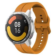 Per cinturino in silicone Xiaomi MI Watch Color 2 22mm Loop (giallo ambra)